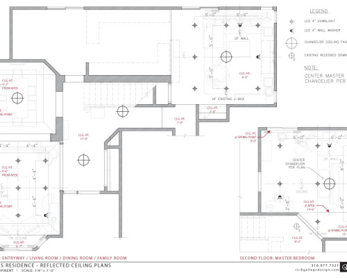 B – Lighting Plans